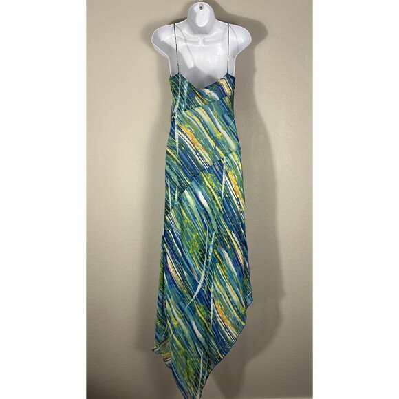 NWT Alberto Makali Dress Womens 6 Maxi 90's Y2K Whimsigoth Quiet Luxury Vintage - Picture 6 of 12